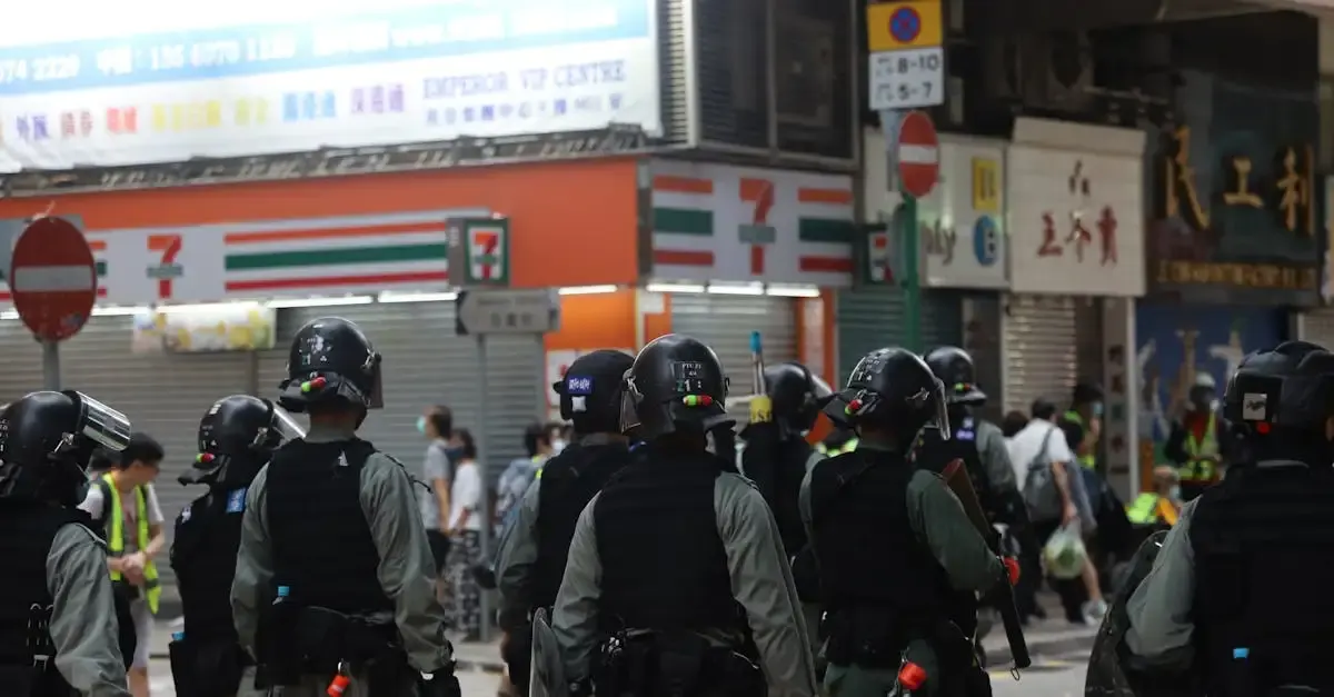 Actualité et discussion sur la situation à Hong Kong