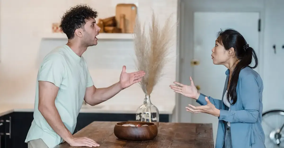Discussion avec sa copine