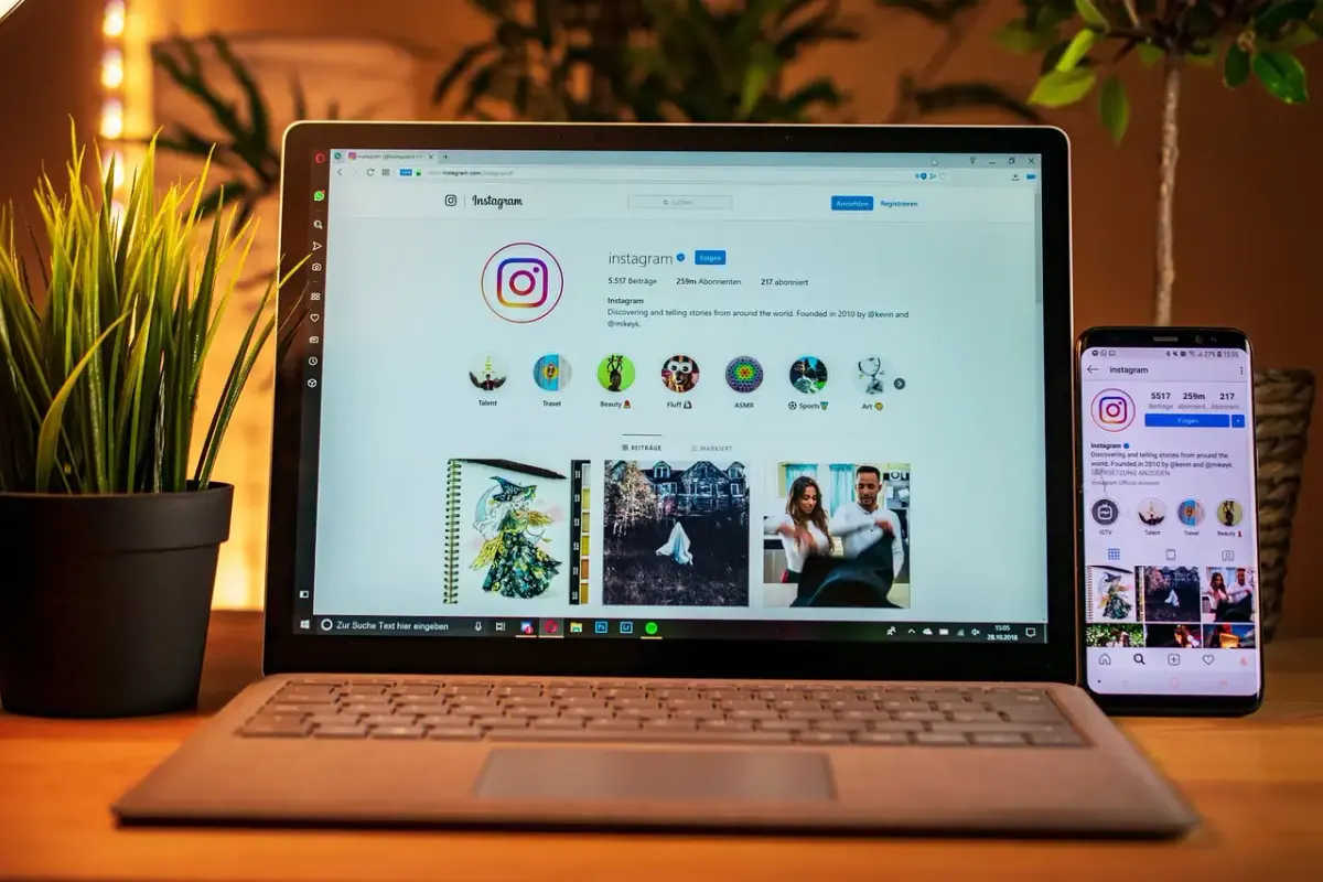 Discussion ephemere instagram